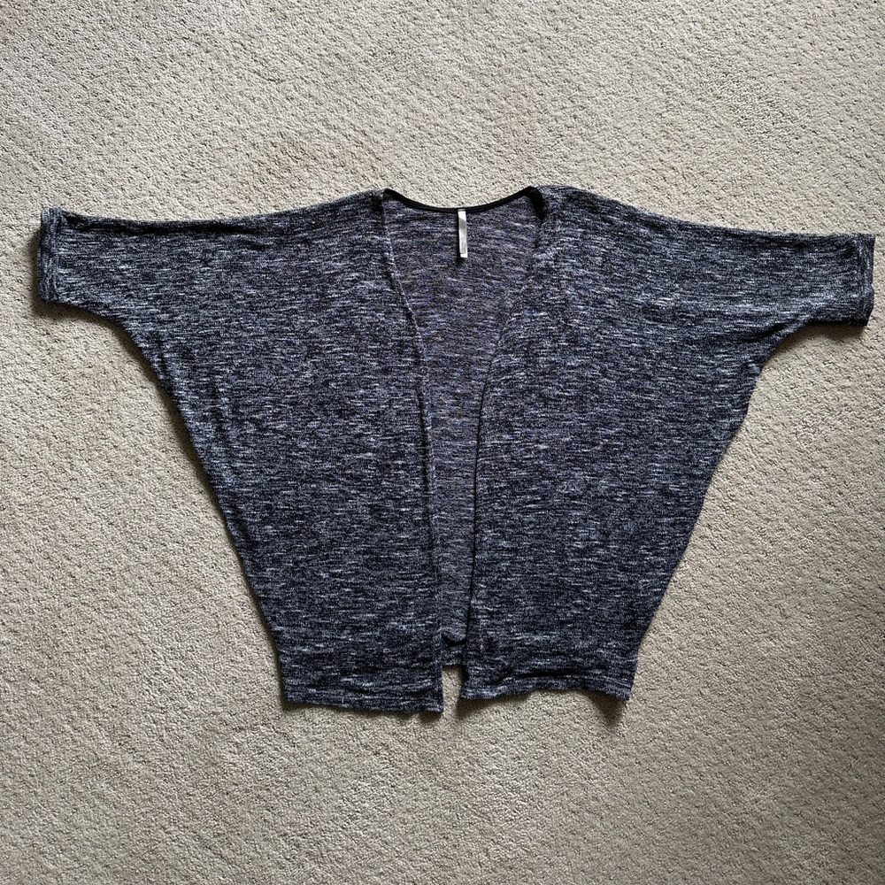 Heather Black Cardigan